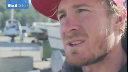 Surfista sobrevive a queda de onda gigante