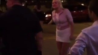 Drunk Girl Talks Dirty to a Police Officer