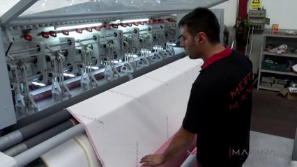 MMS-12000 Çok İğneli Zincir Dikiş Kapitone Makinası