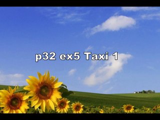 p32 ex5 Taxi 1