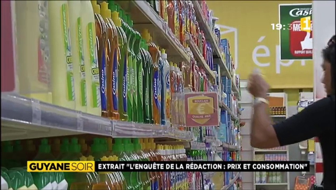 Extrait enquête prix des produits de grande consommation