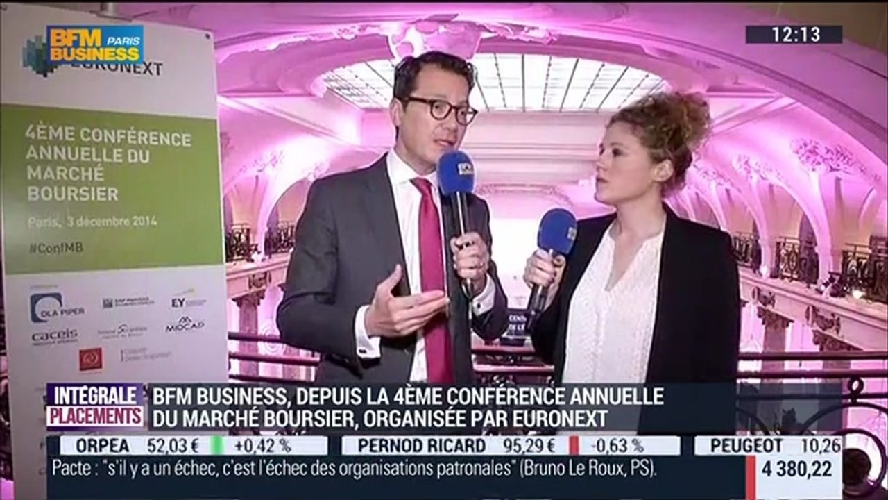 "Pour les introductions en bourse, 2015 se présente très bien" : Marc Lefèvre - 03/12