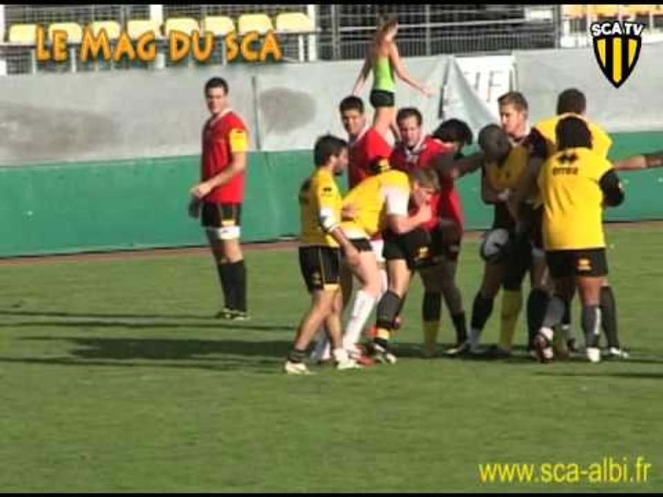 Rugby Pro D2 Albi le Mag du SCA avant Grenoble
