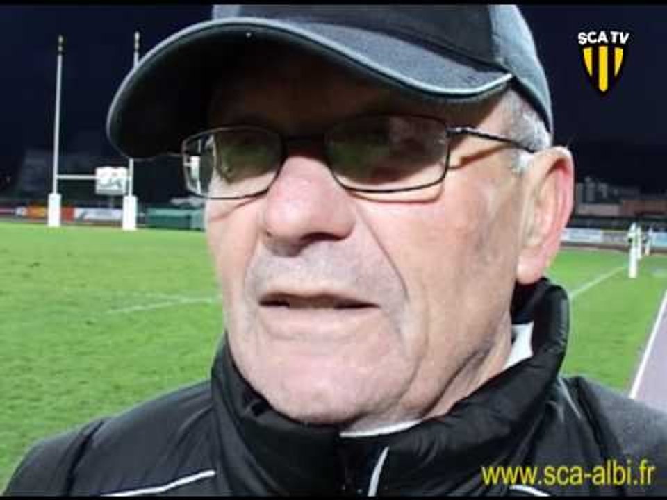 Réaction d'Henry Broncan après Albi Bourgoin