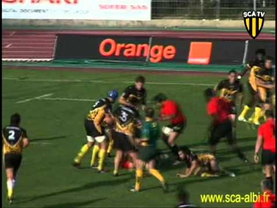 Rugby Pro D2 résumé du match Albi Carcassonne