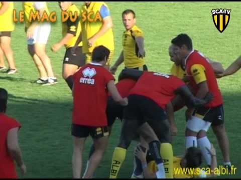 Rugby Pro D2 le Mag du SCA avant Auch Albi