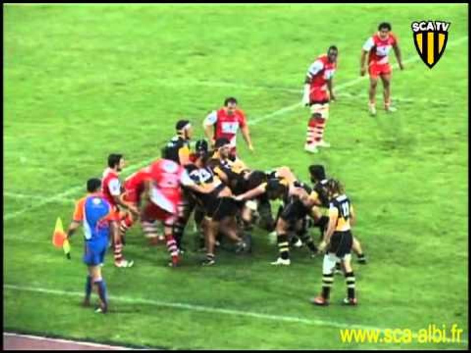 Rugby Pro D2 résumé du match Albi Tarbes