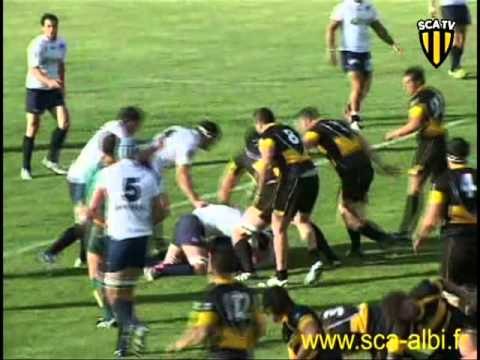Rugby Pro D2 résumé du match amical Aurillac Albi