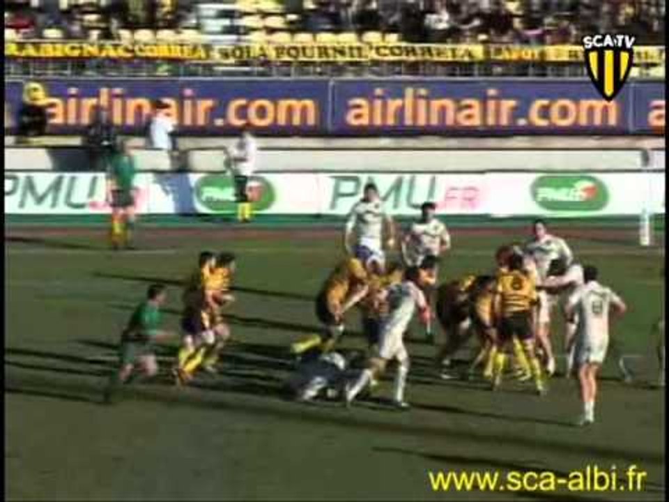 Rugby Pro D2 résumé du match Albi Pau