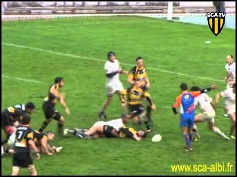 Rugby Pro D2 résumé du match Albi Carcassonne