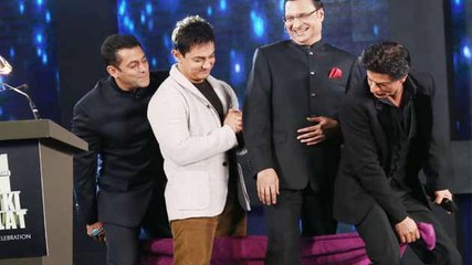 Salman Aamir And Shahrukhs Towel Dance