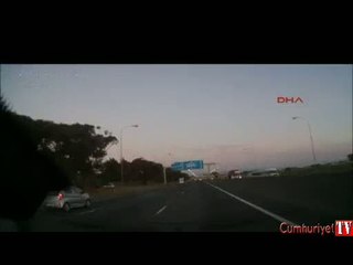 Güney Afrikalı aktör Sidloyi'nin öldüğü kaza kamerada