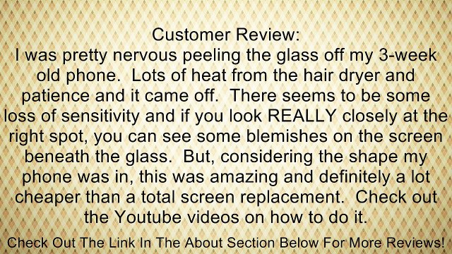 New LCD Screen Front Lens Glass Cover for Samsung Galaxy I939 I9300 I535 SIII S3 -White Review