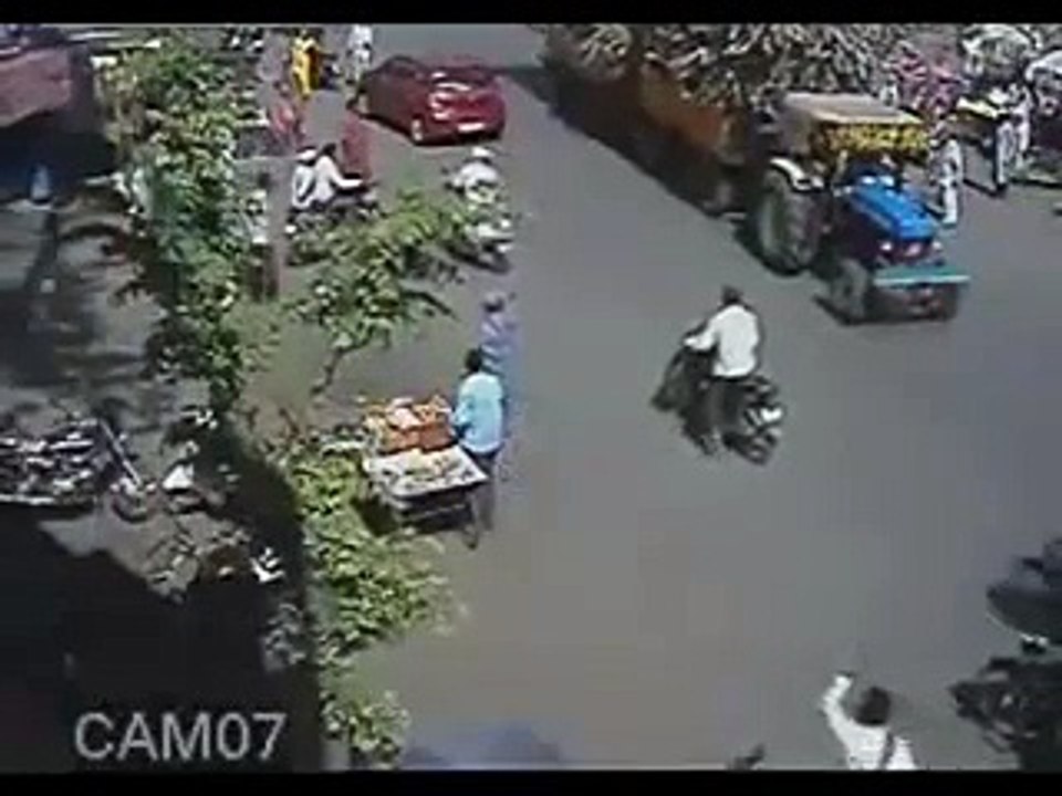 Man Survives After Being Run Over by Loaded Tractor