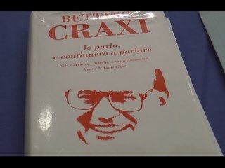 Napoli - ''Parlo e continuerò a parlare'', Stefania Craxi presenta il libro sul padre (04.12.14)
