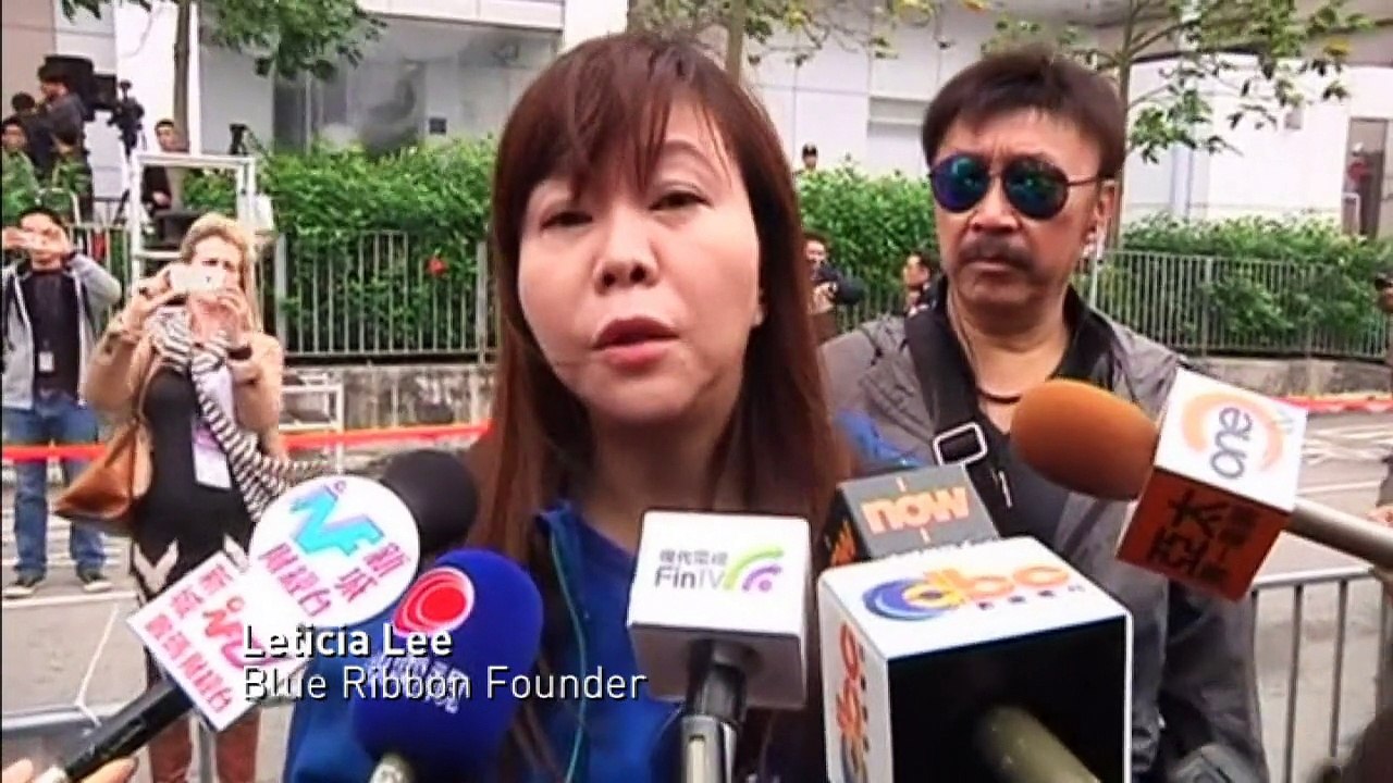 Hong Kong protest leaders surrender to police