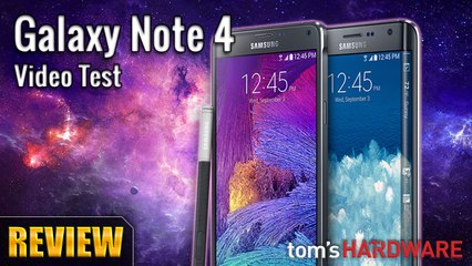 SAMSUNG GALAXY NOTE 4 - Video Test 4K