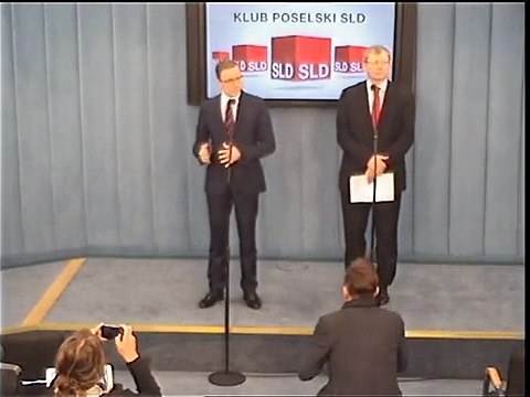 Poseł Zbyszek Zaborowski - konferencja z 3 grudnia 2014 r.