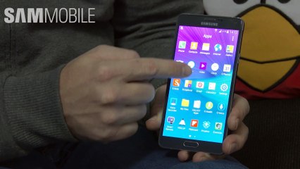 Aperçu d'Android 5.0 Lollipop sur le Samsung Galaxy Note 4