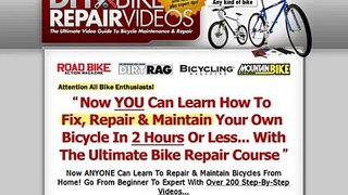 Diy Bike Repair   Earn $66 55 Per Sale With Red Hot Conversions!