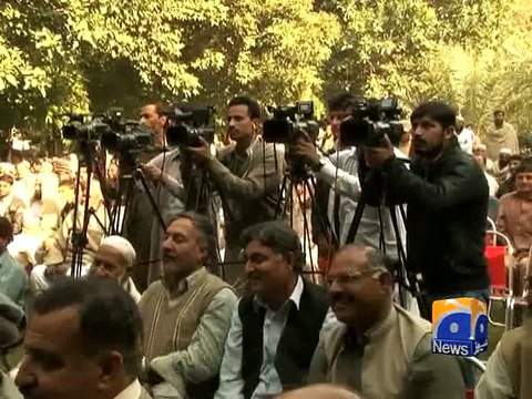 PTI, Awami Jamhuri Ittehad resolve differences to keep KP govt alliance-Geo Reports-03 Dec 2014