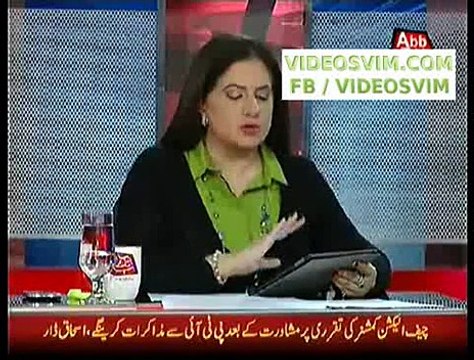 Anchor Jasmeen Manzoor Blast On Abid Sher ali In Live show_(new)