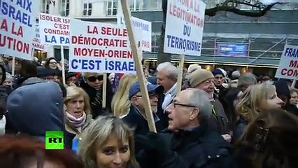 France: des militants pro-israéliens manifestent contre la reconnaissance de la Palestine