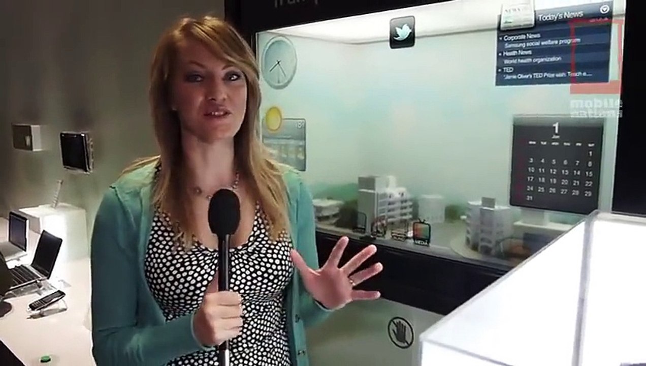 CES - Samsung's Smart Window