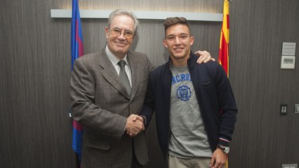 Renovación de Lucas Gafarot (Barça B)