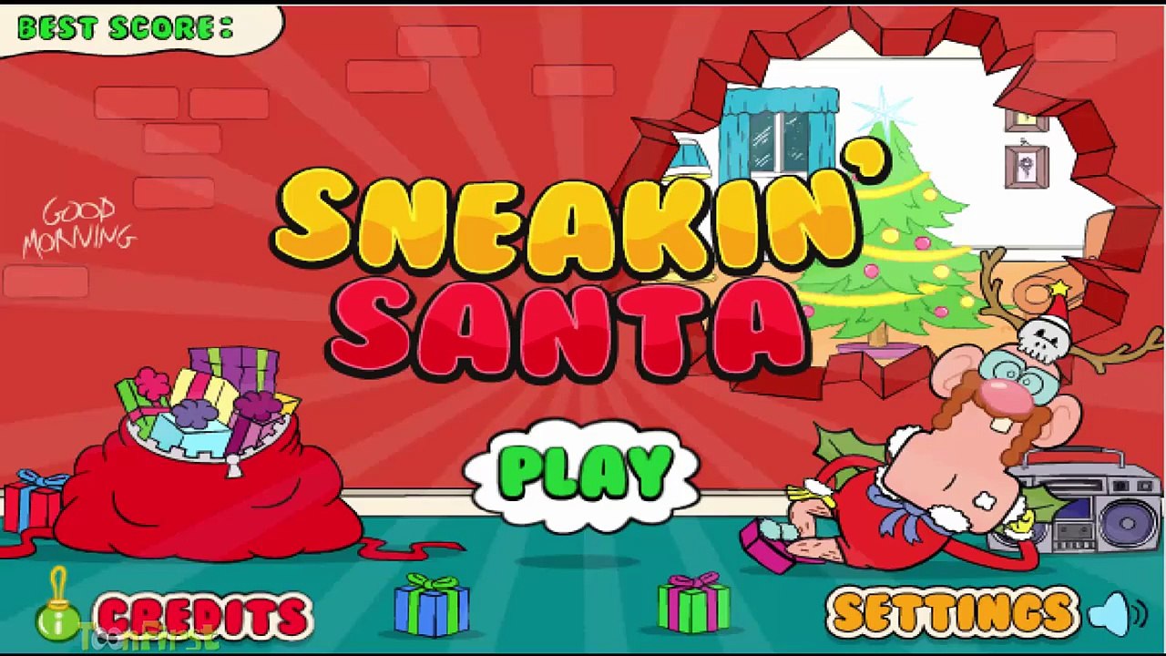 Uncle Grandpa: Sneakin Santa - Cartoon Network Games