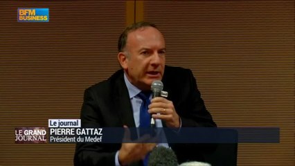 Mobilisation patronale : Gattaz demande au gouvernement d'écouter les "hommes de terrain"