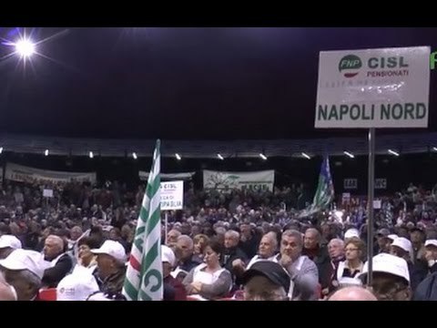 Napoli - Per il lavoro, per il sociale , la Cisl al Palapartenope -2- (03.12.14)