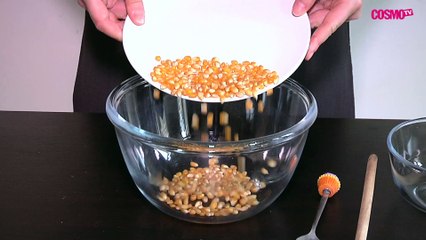 Comment réaliser un bol popcorn en chocolat ?