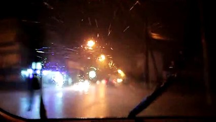 Έντονη βροχή στη Λαμία