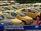 Dan prórroga a 8.000 taxistas con permisos de operación caducados