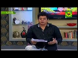 Live @ 9 with Chef Gulzar ,Taaza Singhaaray ki Chaat,Shakarkandi ki Kheer Recipe on Masala TV - 2nd December 2014