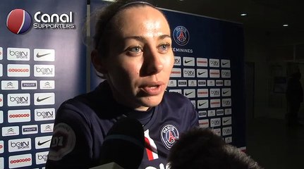 [F] PSG / Soyaux - La réaction de Sabrina Delannoy