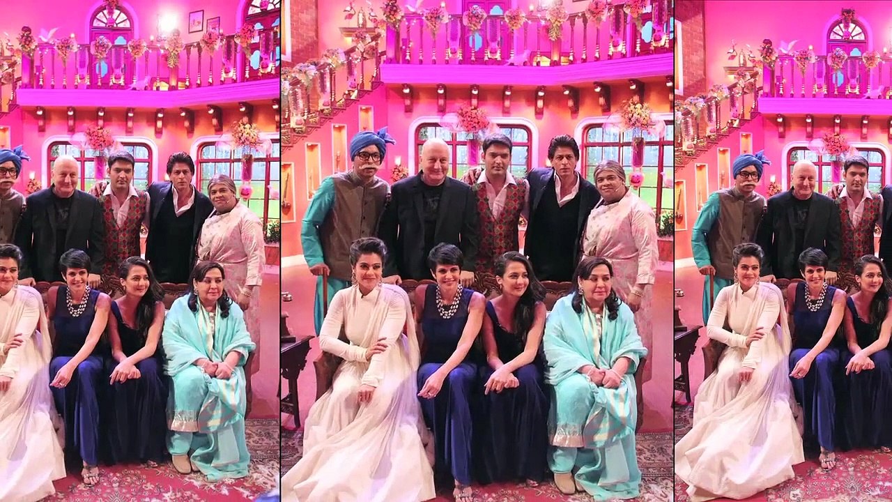 Shahrukh Khan & Kajol promote DDLJ on Comedy Nights with Kapil | New Bollywood Movies News 2014