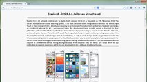 IOS 8.1.1.1 JAilbreak Untethered Tutorial Unlock Any iphone6, iPad2