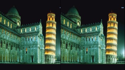 European landmarks and attractions in 3D 2