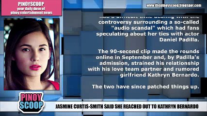 Jasmine Curtis-Smith Said She Reached Out To Kathryn Bernardo