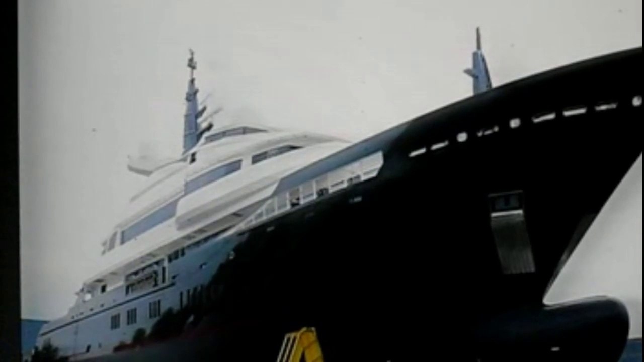 Le Yacht du Prince de Monaco clip