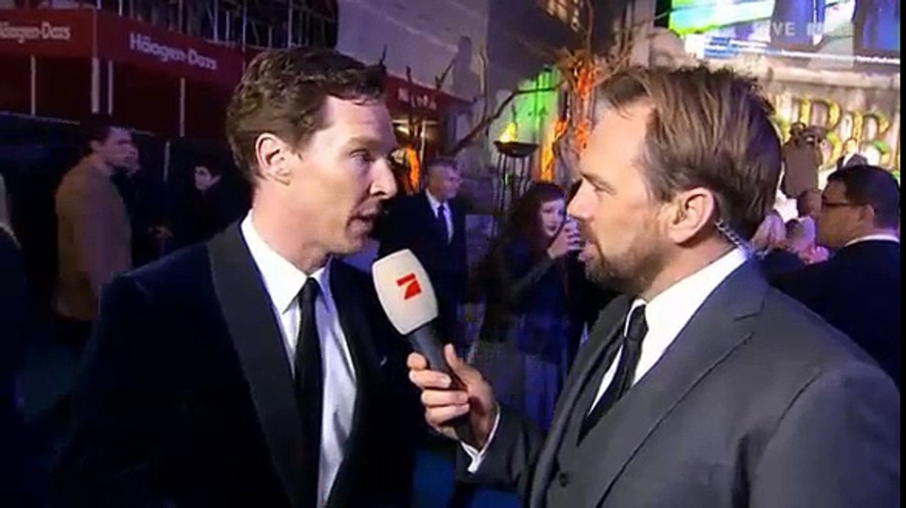The Hobbit World Premiere - Benedict Cumberbatch Interview