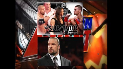 WWE INFOS 3 DECEMBRE 2014 : Survivor Series - Main Event(Résultat) - HHH