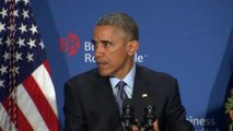 Obama addresses foreign policy issues concerning China, Russia and Syria