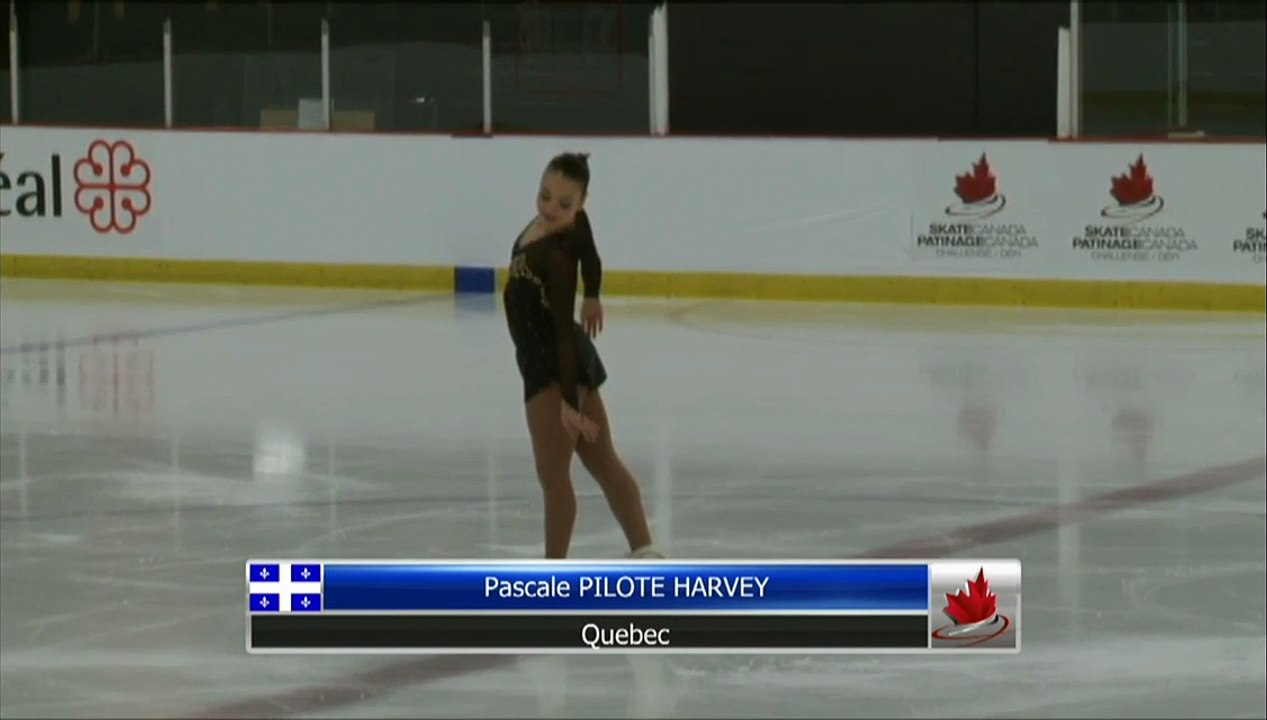 Pascale Pilote Harvey - Junior Ladies Short Program