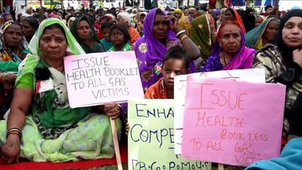 Protestos na Índia marcam os 30 anos da tragédia de Bhopal