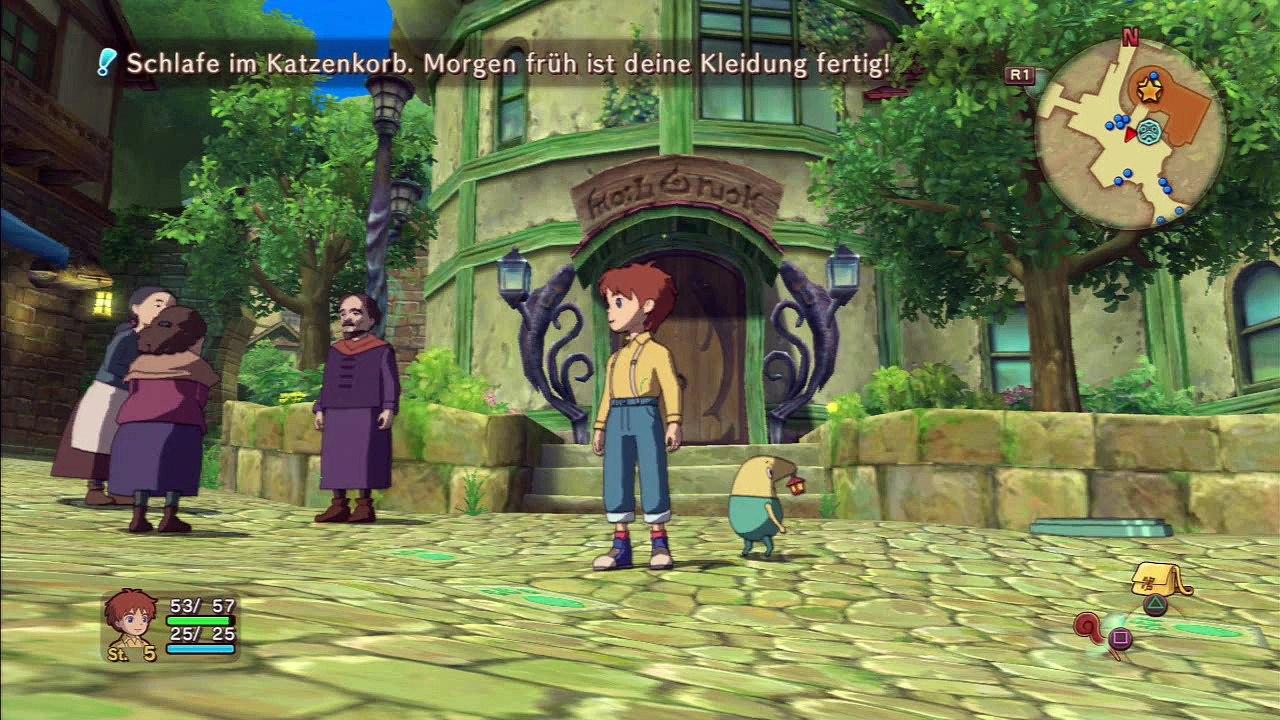 #6 Let's Play Ni no Kuni: Der Fluch der Weißen Königin (DE/HD/Blind)-Ein Zauberer ohne Cape?