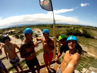 water jump torreilles les palmistes arrivent !!! ( gopro heroes 3 )