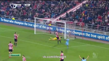 Sunderland 1: 4 Manchester City | Double Aguero